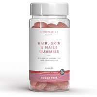 Gominolas para pelo, piel y uñas sin azúcar - 60Gominolas - Sugar Free Strawberry