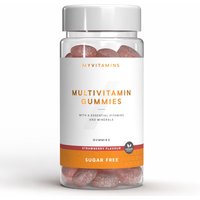 Caramelle Gommose Multivitaminiche - 60Gummies - Sugar Free Strawberry