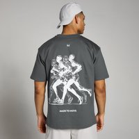MP Velocity Ultra Graphic Jogging T-Shirt - Dark Grey - XXS - XS