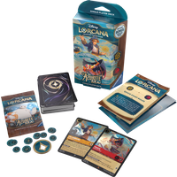 Disney Lorcana Trading Card Game Azurite Sea Amber & Ruby Starter Deck