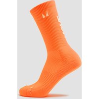 Image of Myprotein MP Move Club Running Socks (1 pack) - Orange - UK 12-14