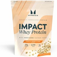 Impact Whey Protein - 960g - 32Portionen - Vanille-Honig mit knusprigen Keksstückchen