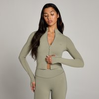 Image of Myprotein MP Women's Tempo Cropped Jacket - Brindle - XS