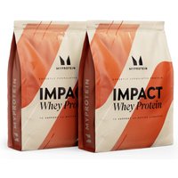 Image of Myprotein Impact Whey Protein – Twin Pack - Natural Chocolate - Natural Chocolate