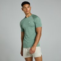 Image of Myprotein MP Men's Tempo Muscle Fit Seamless T-Shirt - Pale Green - XXXL