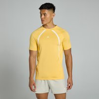 Image of Myprotein MP Men's Tempo Panel T-Shirt - Sunny Yellow - XXL