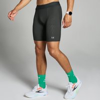 Image of Myprotein Men's Velocity Contrast Ribbed Baselayer Shorts - Black - XXXL