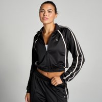 Image of Myprotein MP Women's Tricot Track Jacket - Black/White - L