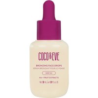 Coco & Eve Sunny Honey Bronzing Face Drops Self-Tanning Drops for the face Dark Tan (new) 30 ml