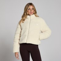 Image of Myprotein MP Women's Borg Puffer Jacket - Soft Cream - XS