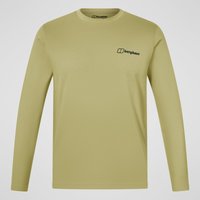 Men's Berghaus Center Logo Tee - Natural