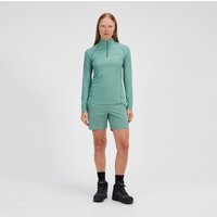 Women's 24/7 Half Zip Long Sleeve Tech Tee - Green