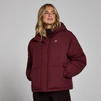 Image of Myprotein MP Women's Short Padded Puffer Jacket - Deep Berry - S