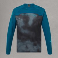 Endura Men's MT500 Burner L/S Jersey - Barra Blue | Extra 10% off first order.