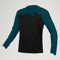 Endura Men's MT500 Burner L/S Jersey - Barra Blue | Extra 10% off first order.