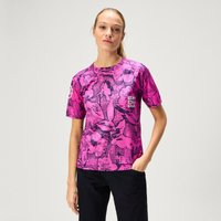 Endura Women's Ltd Grid Floral S/S Tee - Pink Pop | Extra 10% off first order.