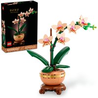 LEGO® Botanicals Mini Orchid Plant Gift, Home Decor Building Kit for Adults 10343