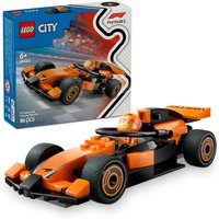 LEGO® City F1® Driver with McLaren Race Car Mini Vehicle Toy Playset 60442