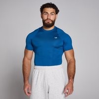 Image of Myprotein MP Men's Training Short Sleeve Baselayer - True Blue - L