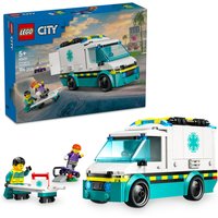 LEGO City Emergency Ambulance Toy Set with Minifigures 60451