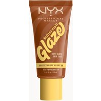 NYX Professional Makeup Buttermelt Glaze Soft Glow Skin Tint + SPF/FPS 30 Foundation (Various Shades) - Toffee