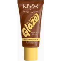 NYX Professional Makeup Buttermelt Glaze Soft Glow Skin Tint + SPF/FPS 30 Foundation (Various Shades) - Nutmeg