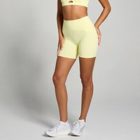 Image of Myprotein MP Women's Tempo Ultra Curved Seam Shorts - Lemon - S
