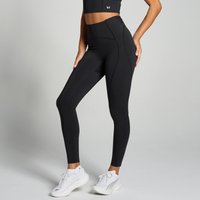 Image of Myprotein MP Women's Tempo Ultra Curved Seam Leggings - Black - XXL