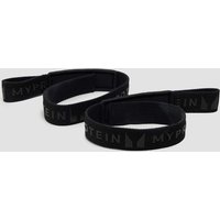 Image of Myprotein Myprotein Silicone Gripped Lifting Straps - Black