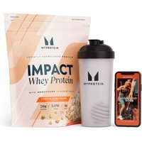 Image of Myprotein Impact Protein Bundle - 960g - Shaker - Vanilla Honeycomb with Crunchy Biscuit Pieces