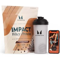 Image of Myprotein Impact Protein Bundle - 960g - Shaker - Chocolate Caramel with Crunchy Biscuit Pieces
