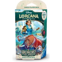 Disney Lorcana Trading Card Game Archazia's Island Ruby & Sapphire Starter Deck