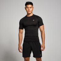 Myprotein UK MyProtein MP Men's Tempo Pillar Graphic Seamless T-Shirt - Black