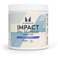 Image of Myprotein Impact Pre-Workout - 400G - 40servings - Blue Raspberry (Tingle Free)