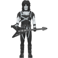 Super7 Motley Crue ReAction Wave 2 - Mick Mars Shout at the Devil Black & White Edition Action Figure