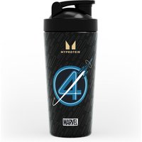 Image of Myprotein Myprotein Fantastic Four Metal shaker - Black