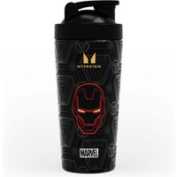 Shaker in metallo riciclato Iron Man Myprotein - Nero