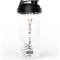 Image of Myprotein MARVEL Venom Plastic Shaker - Clear/Black