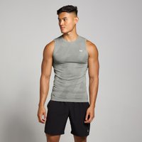 Image of Myprotein MP Men's Tempo Pillar Graphic Seamless Tank - Storm - L
