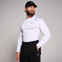 Image of Myprotein MP Men's Training Long Sleeve Baselayer - White - L