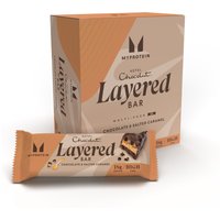 Image of Myprotein Myprotein X Hotel Chocolat Layered Protein Bar - 6Bars - Chocolate & Salted Caramel