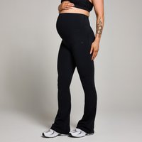 Image of Myprotein MP Women's Maternity Over the Bump Flared Leggings - Black - L