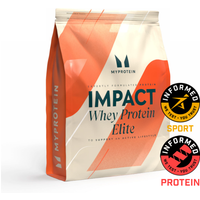 Image of Myprotein Impact Whey Protein Elite - 1kg - Natural Chocolate (Informed Sport)