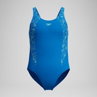 Speedo 14% Rabatt auf den blauen Mädchen Hyperboom Splice Muscleback Badeanzug