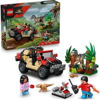 LEGO® Jurassic World Raptor Off-Road Escape Velociraptor Toy Dinosaur 76972