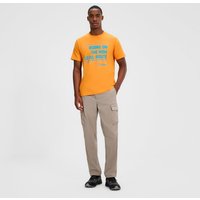 Men's High Level Route Tee - Orange