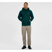 Men's Logo Full Zip Hoodie - Green