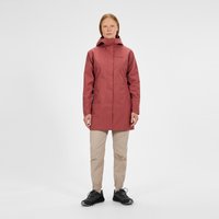 Women's Omeara Long Waterproof Jacket - Red