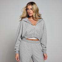 Image of Myprotein MP Women's Soft Touch Zip Through Hoodie - Grey Marl - XXL