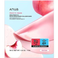 Anua Peach 70 Niacin Brightening Collagen Mask (4 Sheets) 38g